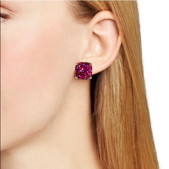 ❌SOLD❌ 💗HPx2💗 Kate Spade Sparkly Stud Earrings - Picture 2 of 5